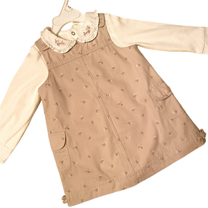 NWT Second Step 2 Piece dress and long sleeve onesie size 18 months